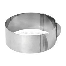 stainless steel extendable cake mould